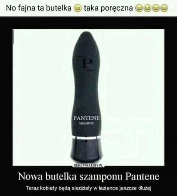 Nowa butelka szamponu Pantene
