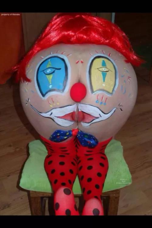 Smutny clown