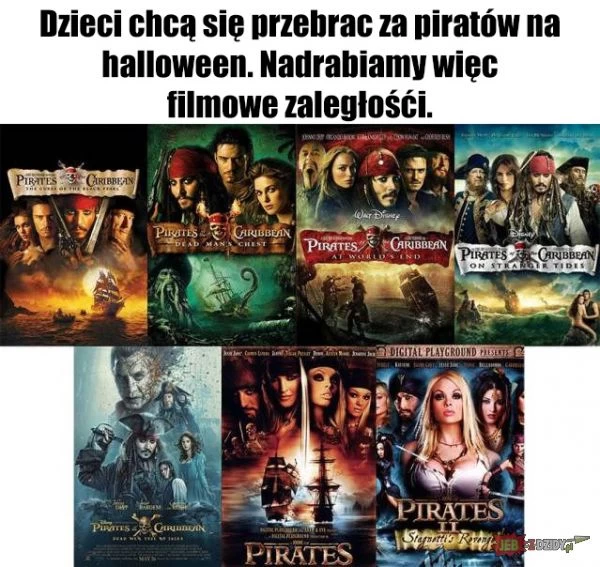 Filmowe zaległości o piratach
