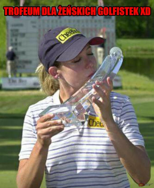 Trofeum dla żeńskich golfistek