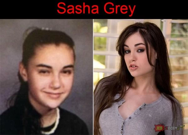 Sasha kiedyś i dziś
