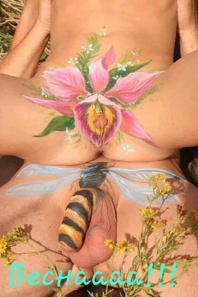 Pszczółki i kwiatki