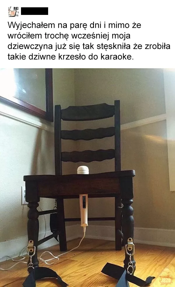Krzesło do karaoke